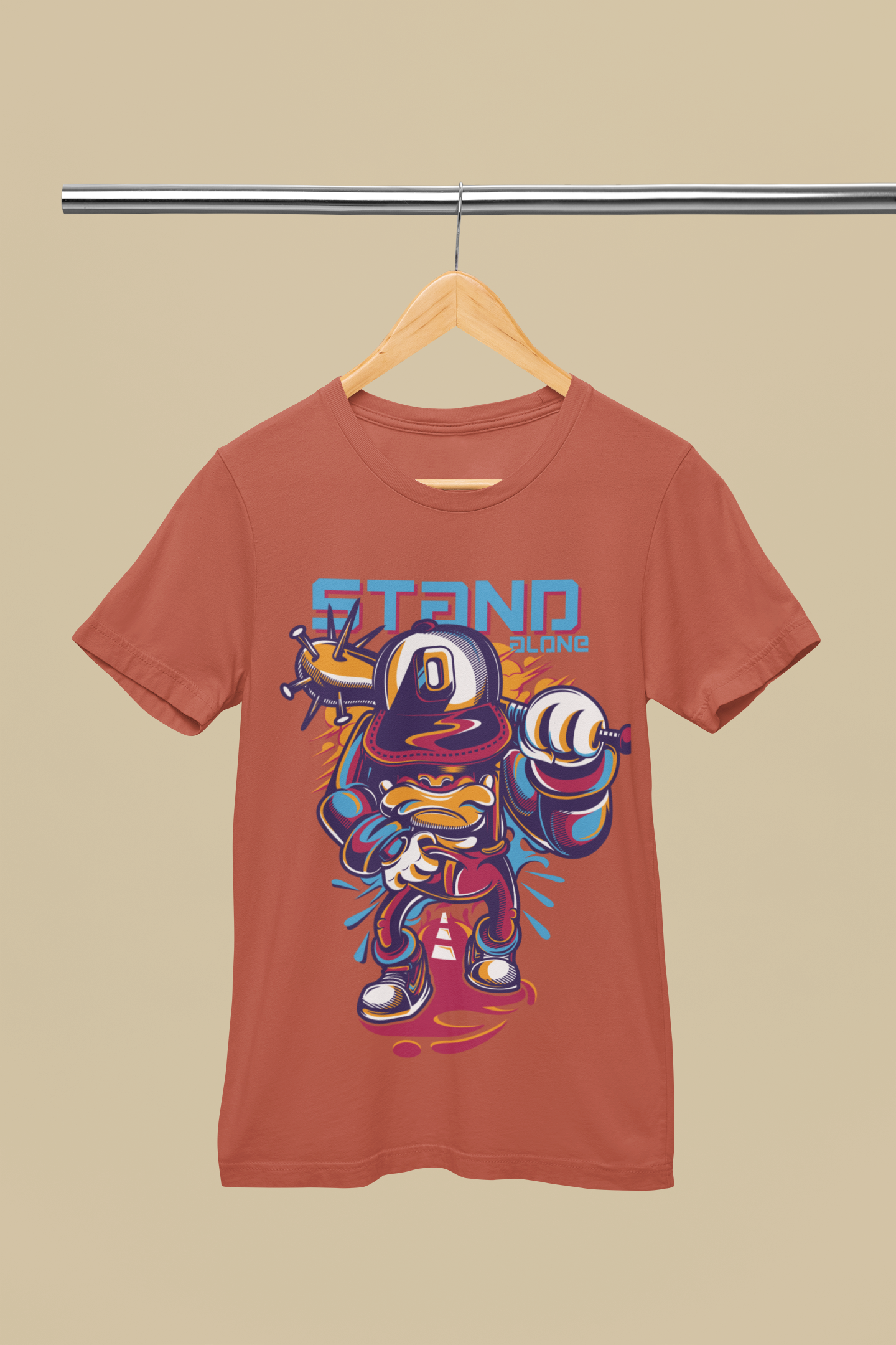 Stand Alone Oversize Printed T-shirt