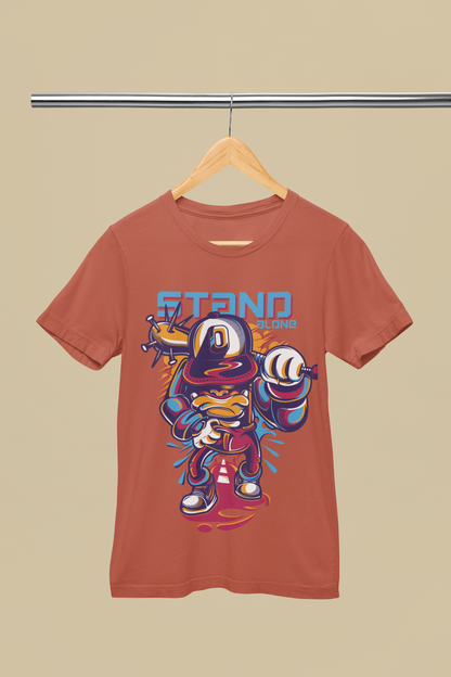 Stand Alone Oversize Printed T-shirt